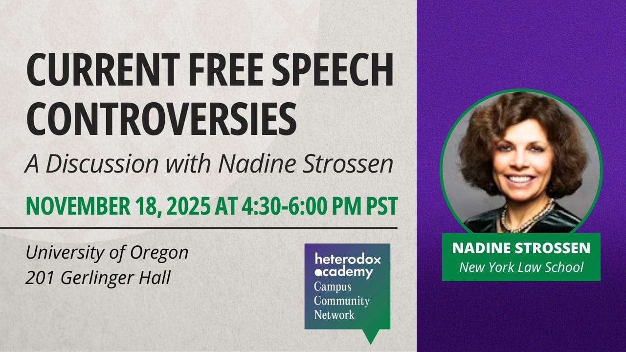 Current Free Speech Controversies