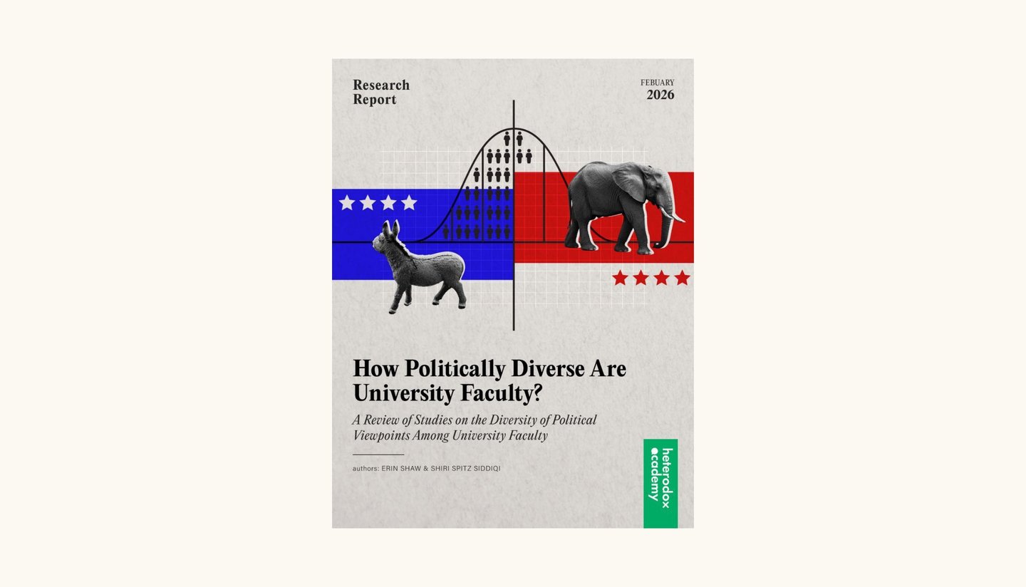 How Politically Diverse Are University Faculty? — Heterodox Academy