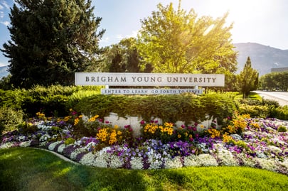 BYU Provo Campus Entrance